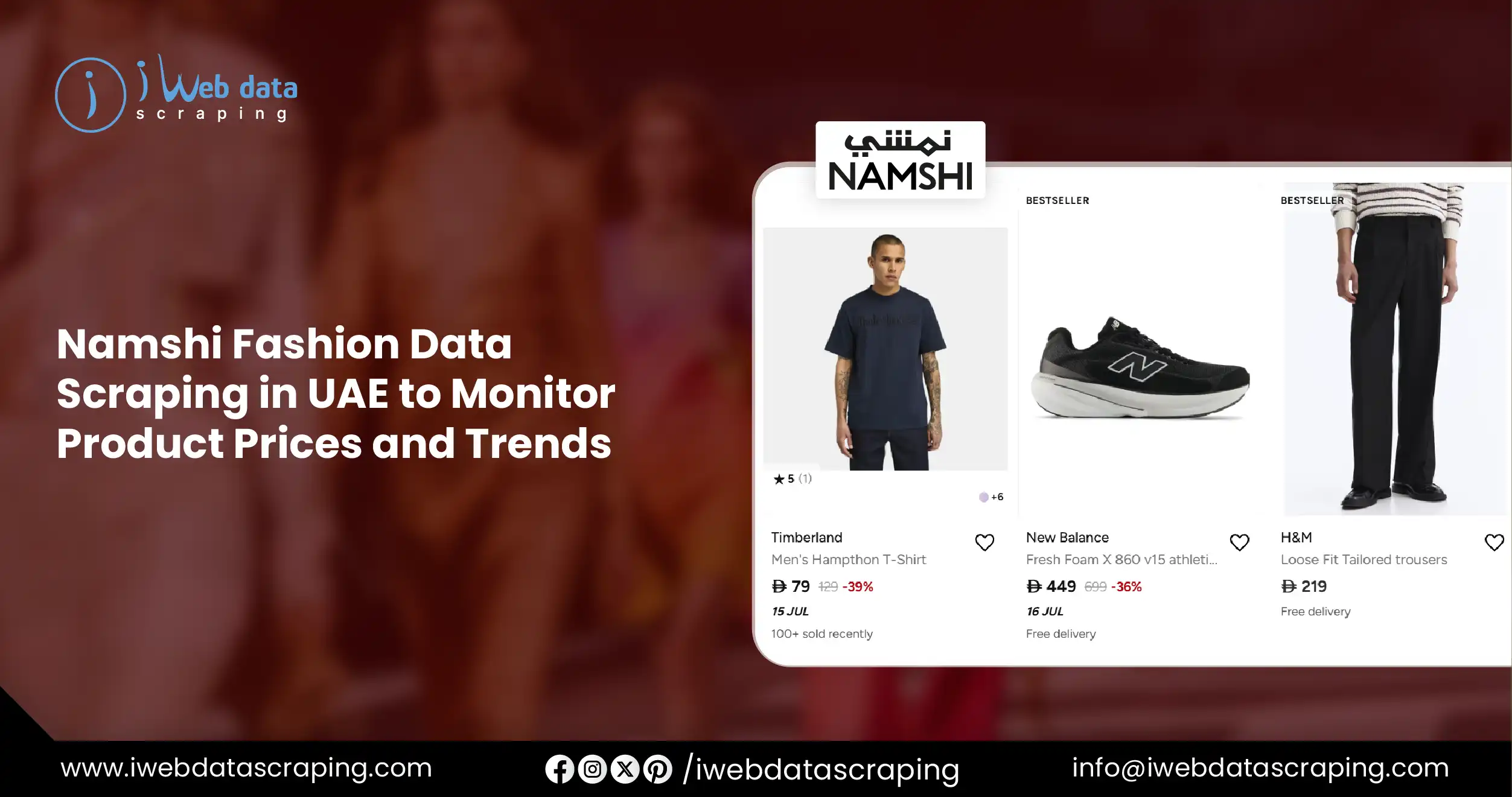 Namshi Fashion Data Scraping in UAE